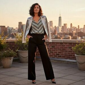 NWOT. EM sheer blouse. Size Small.